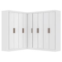 Quarto Modulado de Canto Madrid com 9 Portas Maxel