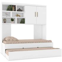 Quarto Modulado Infantil 3 Peças Clara Branco
