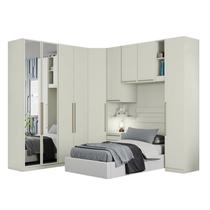 Quarto Modulado Seletto 04 Areia - Henn Quarto Modulado Seletto 04 Areia - Henn