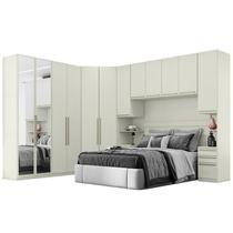 Quarto Modulado Seletto 06 Areia - Henn Quarto Modulado Seletto 06 Areia - Henn