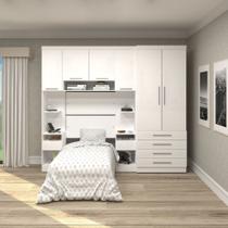 Quarto Modulado Solteiro 6 Portas Alpes Luciane Quarto Modulado Solteiro 6 Portas Alpes Luciane