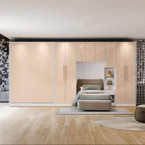 Quarto Modular Kappesberg Adapt Branco/macadâmia 6 Peças Quarto Modular Kappesberg Adapt Branco/macadâmia 6 Peças