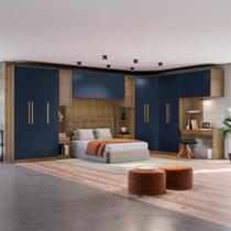 Quarto Modular Kappesberg Adapt Profundo 12 Peças