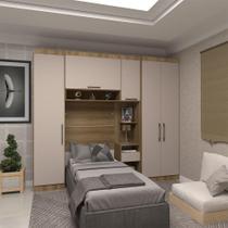 Quarto Solteiro Guarda Roupas Mesa Paris Luciane Cinam Quarto Solteiro Guarda Roupas Mesa Paris Luciane Cinam