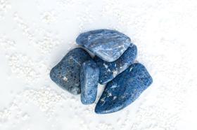 Quartzo Azul Rolado Quartzo Azul Rolado