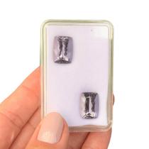 Quartzo Blueberry Cushion Par 13,37ct