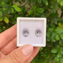 Quartzo Blueberry Oval Par 5,54ct