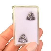 Quartzo Blueberry Trillion Par 11,82ct Quartzo Blueberry Trillion Par 11,82ct