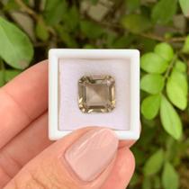 Quartzo Fumê Asscher 6,53ct Quartzo Fumê Asscher 6,53ct
