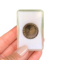 Quartzo Fumê Brilhante ø22,2mm Millenium 32,28ct Quartzo Fumê Brilhante ø22,2mm Millenium 32,28ct