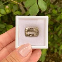 Quartzo Fumê Cushion 13,90ct