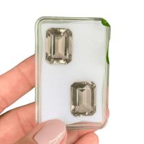 Quartzo Fumê EmeraldCut Par 28,59ct