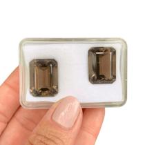 Quartzo Fumê EmeraldCut Par 44,29ct
