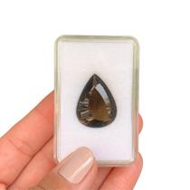 Quartzo Fumê Gota Millenium 19,52ct