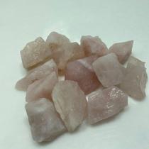 Quartzo rosa bruto pacote com 1kg - qualidade A