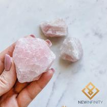 Quartzo Rosa Bruto Pedra Bruta Natural 5cm