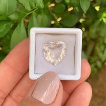 Quartzo Rosa Coração 7,40ct