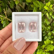 Quartzo Rosa Cushion Par 14,47ct