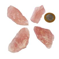 Quartzo Rosa Extra 45 a 60mm Média 40 g Pedra Bruta Tipo AA Quartzo Rosa Extra 45 a 60mm Média 40 g Pedra Bruta Tipo AA
