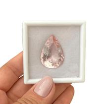Quartzo Rosa Gota 27,99ct