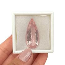 Quartzo Rosa Gota 31,35ct