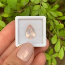 Quartzo Rosa Gota 3,47ct
