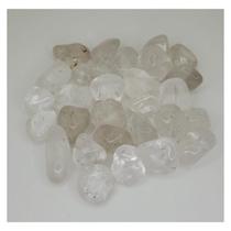 Quartzo Transparente Pedra Rolada 500 Gramas Semi Preciosa - Bialluz