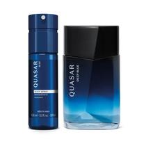 Quasar Deep Blue Colônia + Body Spray Quasar Blue