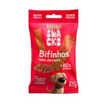 Quatree Snacks Bifinho Sabor Churrasco 60g Quatree Snacks Bifinho Sabor Churrasco 60g