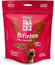 Quatree Snacks Bifinhos para Cães Sabor Churrasco 500g Quatree Snacks Bifinhos para Cães Sabor Churrasco 500g