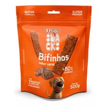 Quatree snacks bifinhos sabor carne 500g Quatree snacks bifinhos sabor carne 500g