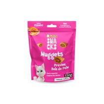 Quatree snacks nuggets gato bola de pelo frango 150g Quatree snacks nuggets gato bola de pelo frango 150g