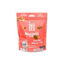 Quatree snacks nuggets gato bola de pelo salmao 150g Quatree snacks nuggets gato bola de pelo salmao 150g