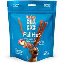 Quatree snacks pallitus sabor carne e batata doce 500g