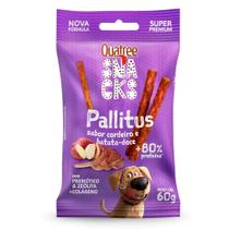 Quatree Snacks Pallitus Sabor Cordeiro e Batata Doce