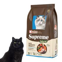 Quatree Supreme Ração Para Gato Castrado Sênior de Salmão e Frango Pacote Unitário de 1kg Quatree Supreme Ração Para Gato Castrado Sênior de Salmão e Frango Pacote Unitário de 1kg