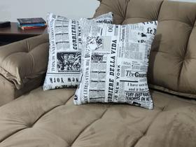 QUATRO ALMOFADAS ESTAMPADAS 50cm x 5cm QUADRADA DECORATIVA SUPER CHEIA E FOFINHA 100% ALGODÃO QUATRO ALMOFADAS ESTAMPADAS 50cm x 5cm QUADRADA DECORATIVA SUPER CHEIA E FOFINHA 100% ALGODÃO