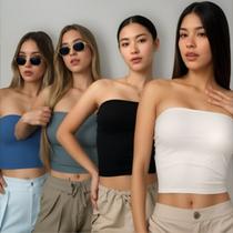 Quatro Cropped Top Tub Faixa Varias Cores Mesma Da Foto Quatro Cropped Top Tub Faixa Varias Cores Mesma Da Foto