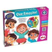 Que Emoção - Jogo de Expressões Original Elka Brinquedo Educativo Crianças