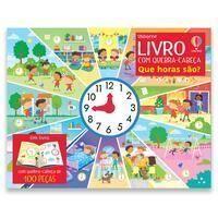 Que Horas São: Livro Com Quebra-cabeça