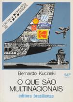 Que São Multinacionais, O Que São Multinacionais, O