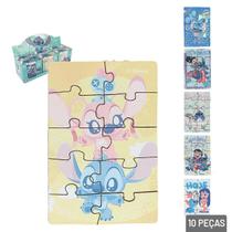 Quebra Cabeça 10 Peças Lilo Stitch - Tudo em Caixa