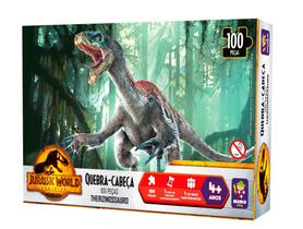 Quebra Cabeça 100 pç - Therizinossauro - Jurassic World Quebra Cabeça 100 pç - Therizinossauro - Jurassic World
