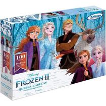 Quebra Cabeça 100 Pçs Frozen Disney