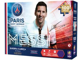 Quebra-cabeça 100 Peças Colecionável PSG Messi - Mimo Toys Quebra-cabeça 100 Peças Colecionável PSG Messi - Mimo Toys