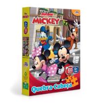 Quebra Cabeça 100 peças Disney Júnior Mickey 8001 - Toyster