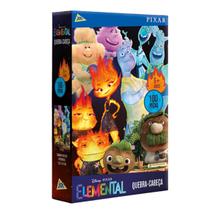 Quebra-cabeça 100 peças - Elemental - Pixar -Disney -Toyster