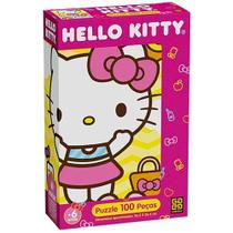 Quebra-cabeça 100 Peças Hello Kitty Puzzle Grow Quebra-cabeça 100 Peças Hello Kitty Puzzle Grow