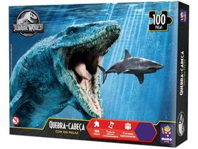 Quebra-cabeça 100 Peças Jurassic World - Monossauro Mimo Toys Quebra-cabeça 100 Peças Jurassic World - Monossauro Mimo Toys