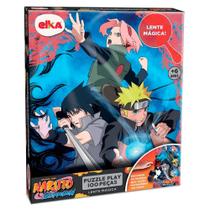 Quebra Cabeça 100 Peças Lente Mágica Naruto Shippuden - Elka Quebra Cabeça 100 Peças Lente Mágica Naruto Shippuden - Elka